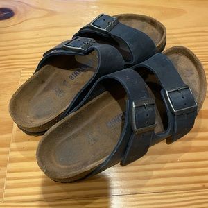 Birkenstock wide strap sandals
